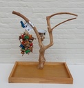 MODÈLE DE TABLE JAVA ARBRE MEDIUM maintenant avec jouet et livraison gratuits (m412)