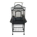 TOPMAST Cage pour perroquets Bologna – Anthracite (56 x 42 x 145 cm)