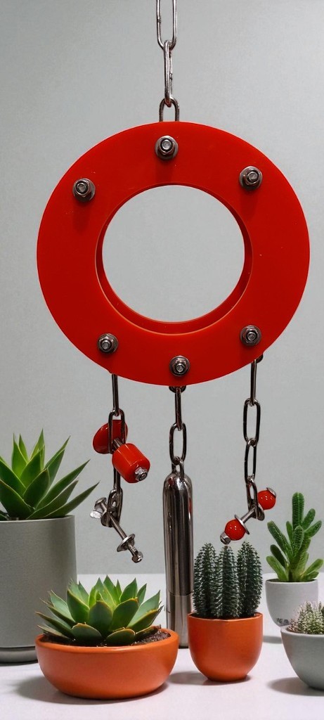 ACRYL HANGER CIRKEL medium   