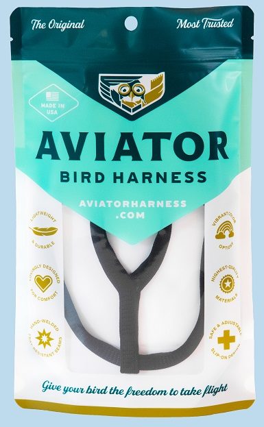 AVIATOR XLARGE HARNAS ZWART