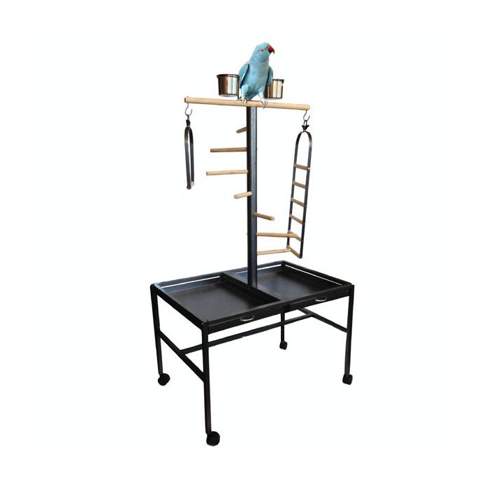 Support pour perroquet PLAY Noir