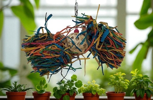 [TOYS0053] AFRO DRUM BIRD TOY