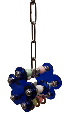 [AC-80 small] FLEUR PENDENTIF ACRYLIQUE