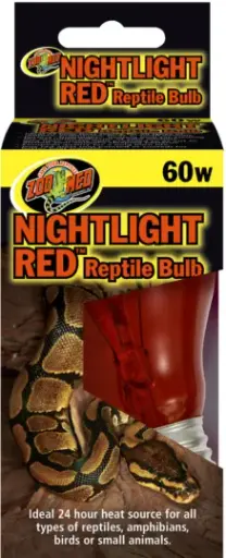 [743166000] NR-60E NIGHTLIGHT RED REPTILE BULB 60w