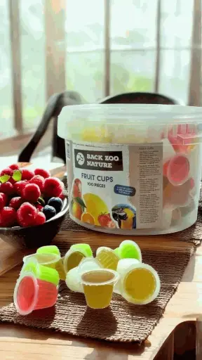 [109645000]  FRUITKUIPJE MIX X100  BACK ZOO NATURE