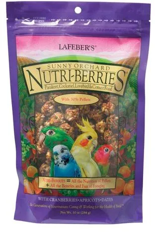 [109588000] NUTRI - BERRIES SUNNY ORCHARD PERRUCHE 284G