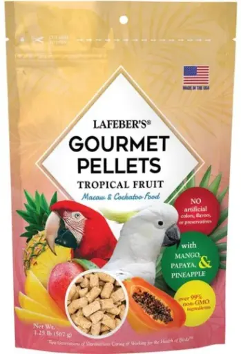 TROPICAL FRUIT GOURMET PELLETS ARA 567G